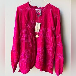 Jonny Was Blouse, M, Pink